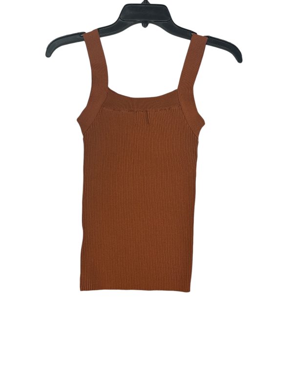 Tank Top By Dreamers In Brown, Size: Lp Online Sale