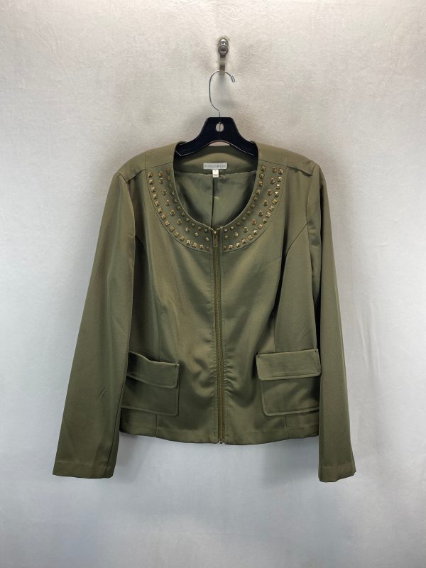 Blazer By Fashion Bug In Green, Size: L Supply