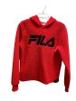 Athletic Sweatshirt Hoodie By Fila In Red, Size: S Fashion