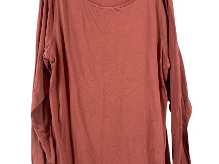 Athletic Top Long Sleeve Collar By Old Navy In Pink, Size: 2x Online