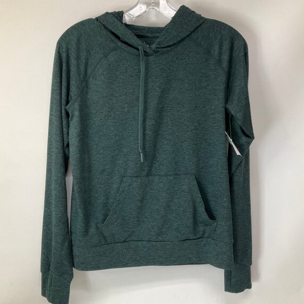 Athletic Top Long Sleeve Hoodie By Cmb In Green, Size: Xs Online Hot Sale