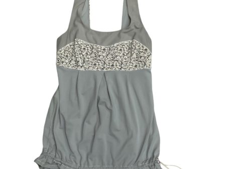 Athletic Tank Top By Lululemon In Grey, Size: 4 Online Hot Sale