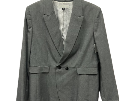 Blazer By Tahari By Arthur Levine In Grey, Size: 1x For Discount