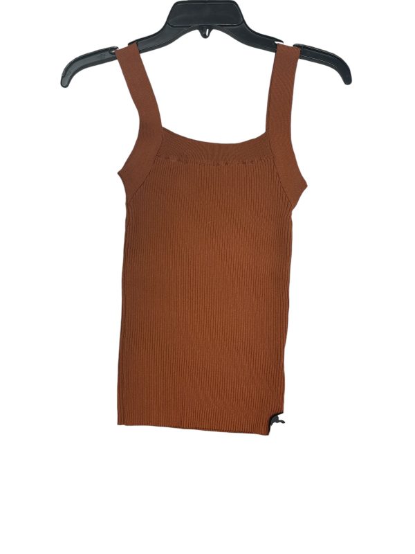 Tank Top By Dreamers In Brown, Size: Lp Online Sale