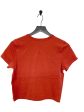 Athletic Top Short Sleeve By Lululemon In Orange, Size: 0 Discount