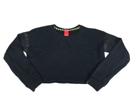 Athletic Top Long Sleeve Crewneck By Nike Apparel In Black, Size: S Online