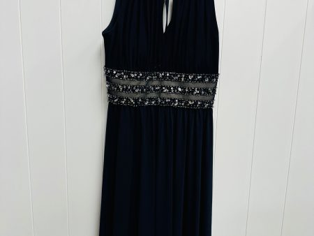 Dress Party Short By R And M Richards In Navy, Size: 4p For Sale