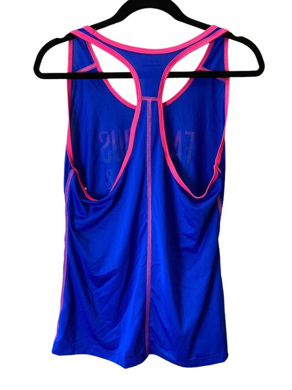 Athletic Tank Top By Bcg In Blue & Pink, Size: M For Cheap