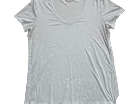 Athletic Top Short Sleeve By Athleta In Blue, Size: L Online Sale