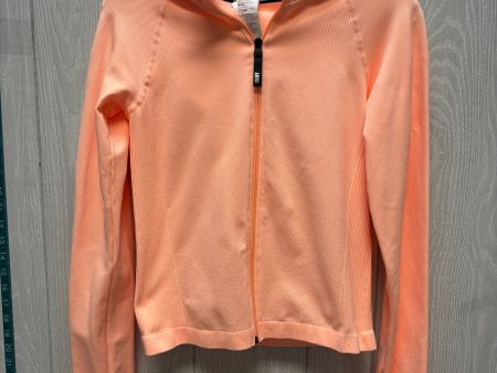 Athletic Jacket By Dkny In Orange, Size: S Fashion