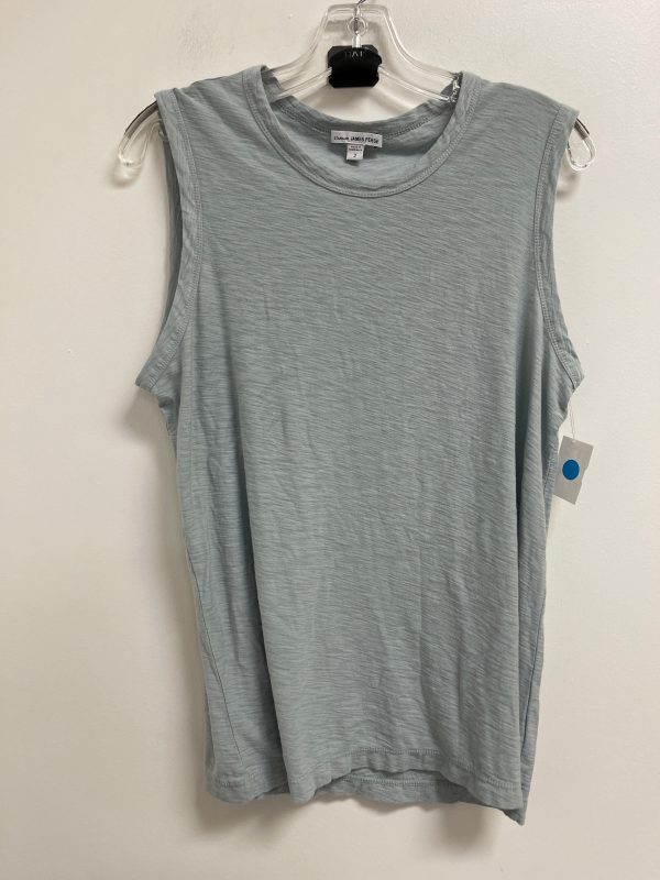 Tank Top By James Perse In Grey, Size: L on Sale