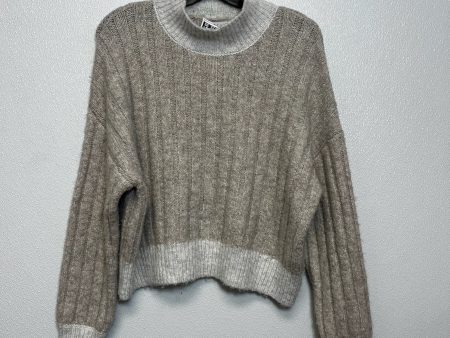 Sweater By Clothes Mentor In Taupe, Size: S For Discount