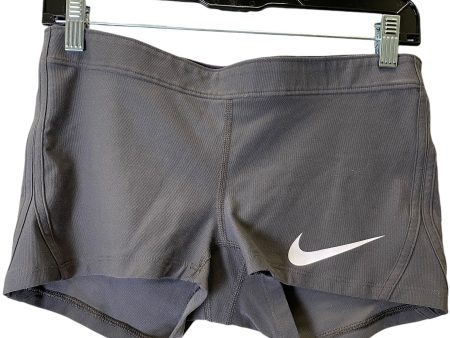 Athletic Shorts By Nike In Grey, Size: M Fashion