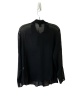 Blouse Long Sleeve By Rachel Zoe In Black, Size: S For Sale