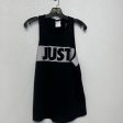 Athletic Tank Top By Nike Apparel In Black White, Size: M For Cheap