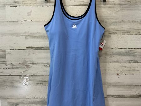 Athletic Dress By Reebok In Blue, Size: Xl Cheap