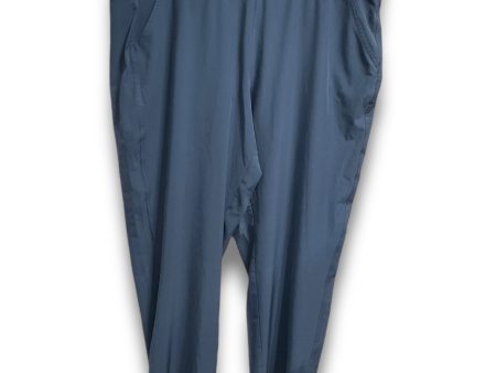 Athletic Pants By Eddie Bauer In Blue, Size: Xl For Discount