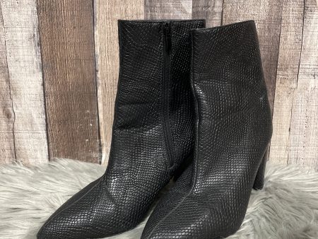 Boots Ankle Heels By Boohoo Boutique In Black, Size: 7 For Cheap