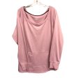 Athletic Top Ls Crewneck By Torrid In Pink, Size:3X Online now