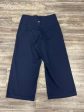 Athletic Pants Cropped By Lululemon In Navy, Size: 10 For Cheap