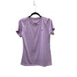 Athletic Top Short Sleeve By Under Armour In Purple, Size: M Sale