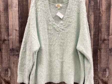 Sweater By Anthropologie In Green, Size: Xl Online Hot Sale