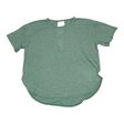 Athletic Top Short Sleeve By Under Armour In Green, Size: S Fashion