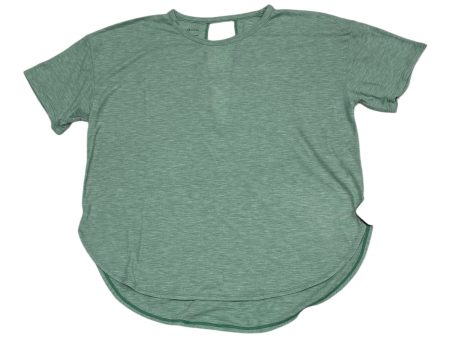 Athletic Top Short Sleeve By Under Armour In Green, Size: S Fashion