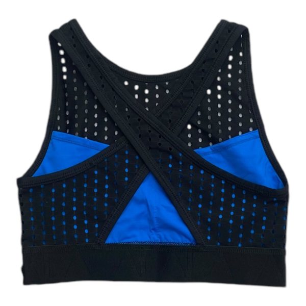 Athletic Bra By Cmc In Black & Blue, Size: S Online